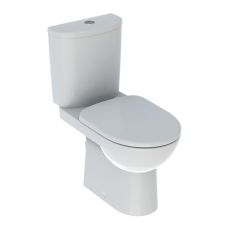 WC pods ar SC vāku Selnova Rimfree balts