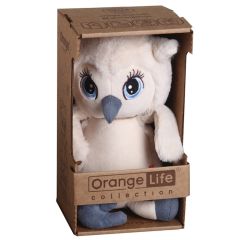 Mīkstā rot. Pūcīte Lisa 20cm Orange Toys