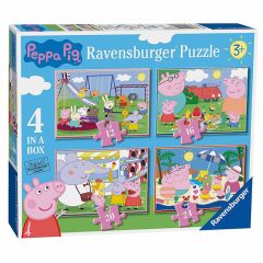 Puzle Ravensburg 4in1 Peppa Pig