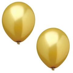 Baloni d25cm zelta 10gab.