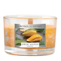 Svece arom. Aroma Unique 115g, Owoc Mango