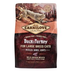 Barība kaķiem Carnilove pīle, tītars 6kg