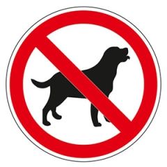 Uzlīme ''Ieeja ar dzīvniekiem aizliegta'' d10