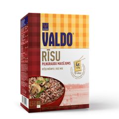 Rīsu Valdo Pilngraudu mais. 0.5kg (4x125g)