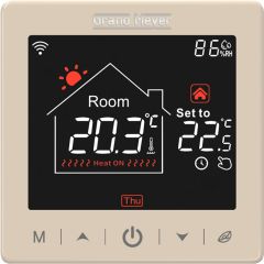 Termoregulators SN-15 platīns ar stikla korpusu 16A,  progra