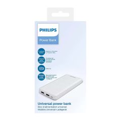Lādētājs-akumulators Philips balts 10000 mAh