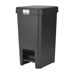 Atkritumu tvertne StepUp ar pedāli 16L - Dark Grey