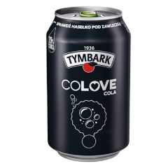 Dzēriens Tymbark colove cola gāzēts 0.33l ar depoz.