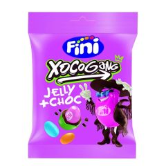 Želejas konfektes Fini Xocogang Jelly beans glazūrā 80g
