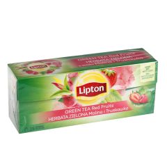 Tēja zaļā Lipton Red fruits 25gab.