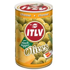 Kons.zaļās olīvas ar sieru ITLV 314ml