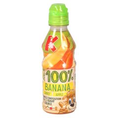 Sula Kubuš banānu-ābolu-burkānu 0.3l 100% ar depoz.