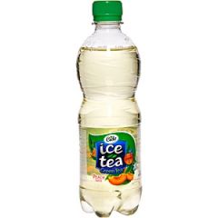 Dzēriens Ledus tēja zaļā ar persiku garšu 0.5l ar depoz.