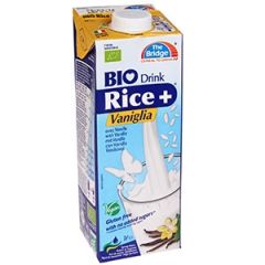 Rīsu dzēriens BIO The Bridge ar vaniļu, bez glutēna 1l
