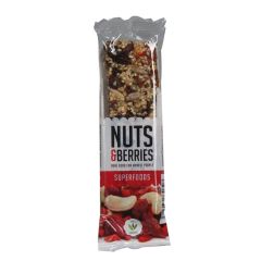 Batoniņs Nuts&Berries Bio Superfoods Benenuts 40g