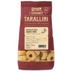 Uzkoda Itāļu Tarallini ar sieru un pipariem 200g