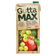 Nektārs Gutta Max ābolu - balto vīnogu 2L