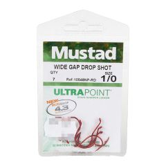 Āķi Dropšota MUSTAD Double Wide 7gab RD, #1/0