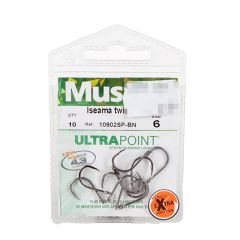 Āķi MUSTAD Iseama Twist 10gab BN, #6