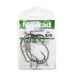 Āķi Ofseta MUSTAD Ultra Lock Soft Plastic Hook 5gab BN, #5/0