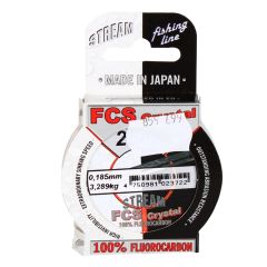 Aukla Fluorokarbona FCS CRYSTAL 25m, 0.185mm