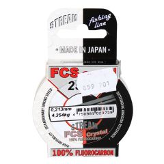 Aukla Fluorokarbona FCS CRYSTAL 25m, 0.213mm