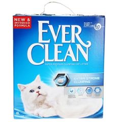 Pakaiši kaķiem EverClean Extra Strong 6l