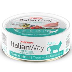 Konservi kaķiem Italian Way  Ideal 80gr