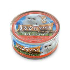 Konservi kaķiem Princess Premium Tuncis,cālis,krabis 170g