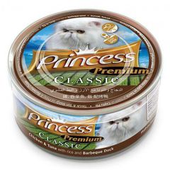 Konservi kaķiem Princess PremiumTuncis,cālis,pīle 170g