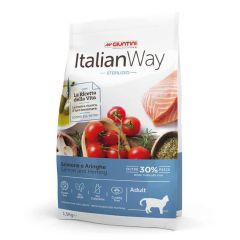Barība kaķiem Italian Way Steril lasis/siļķe 1.5kg