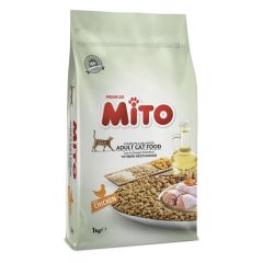 Barība kaķiem Mito Premium Adult Chicken 1kg