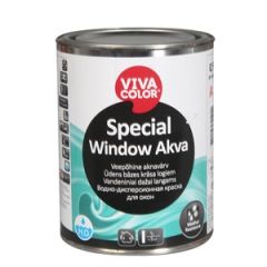 Krāsa logiem Vivacolor Special Window Akva 0.9l