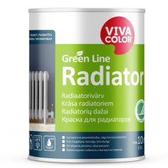Krāsa radiatoriem Vivacolor Green Line 0.9L