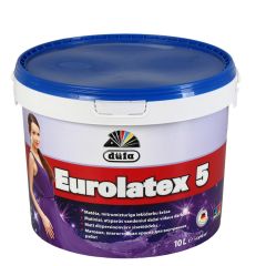 Krāsa Eurolatex 5 mitrumizturīga D3b 10l