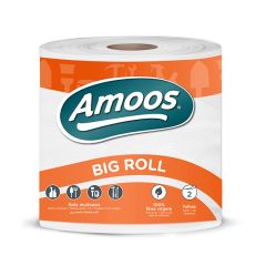 Papīra dvielis Amoos Big Roll 2-slāņi 364-loksnes