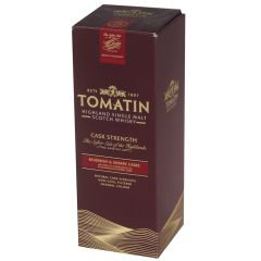 Viskijs Tomatin Cask Strenght Bourbon&Sherry 57.5% 0.7l
