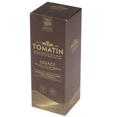 Viskijs Tomatin Legacy Bourbon&Virgin Oak 43% 0.7l