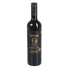 Vīns Gato Negro 9 Lives Reserva Sauvignon 13.5% 0.75l