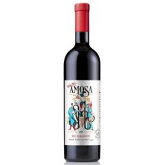 Vīns Amosa Alazani Valley Red Semi Sweet 11.5% 0.75l