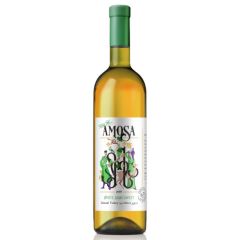 Vīns Amosa Alazani Valley White Semi Sweet 11% 0.75l