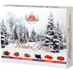 Tēja melnā maisiņos Basilur Winter Berries 60gab. 120g