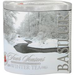 Tēja beramā melnā Basilur 4 Seasons Winter Tea 100g (metāls)