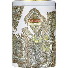 Tēja zaļā Basilur Oriental White Moon 100g metāla