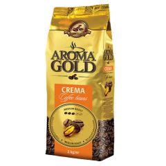 Kafijas pupiņas Aroma Gold Crema 1kg