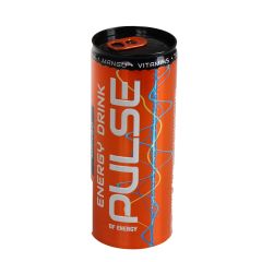 Enerģijas dzēriens Pulse mango 250ml ar depoz.