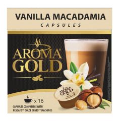 Kafijas kapsulas Aroma Gold Vanilla Macadamia, 256g