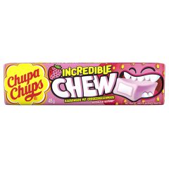 Košļ.konfektes Chch incredible chew strawberry 45g