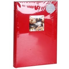 Fotoalbums Walther 300 bildēm 10x15cm sarkans