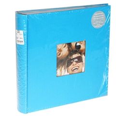 Fotoalbums 200 bildēm 10x15cm zils